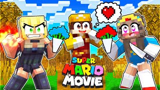 GIRLFRIEND VS CRAZY FAN GIRL in Minecraft! | Minecraft Mario Movie Life [26]