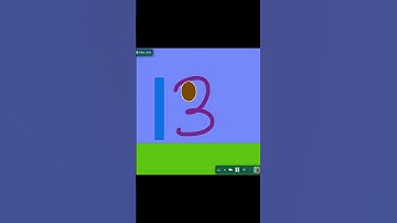 Eggsplosive Numbers! 💥 | Fun Physics with Algodoo #algodoo#funwithnumbers #123 #numberanimation