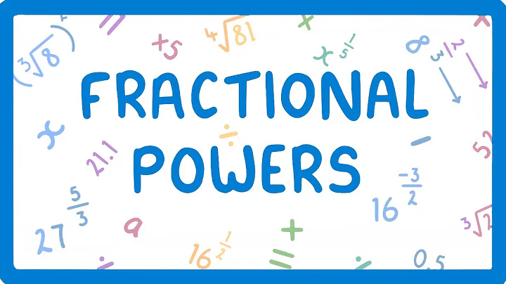 GCSE Maths - What to do when Powers are Fractions (Powers Part 6/6) (2026/27 exams)