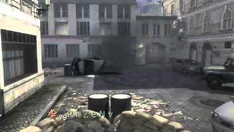 First blood cross map throwing knife