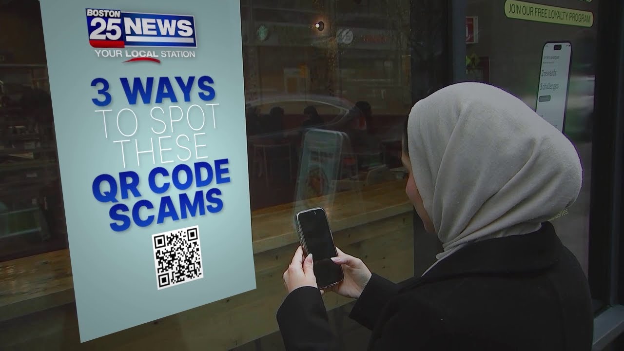 Boston Qr Code QR Code Scams 0:20 Promo | Boston 25 News - YouTube
