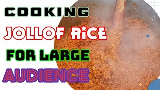 How to make Nigerian Party jollof rice for guests of 100