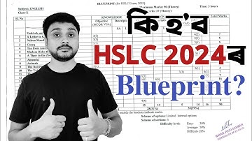 What will be the Blueprint of HSLC 2024? Class X | SEBA| You can learn
