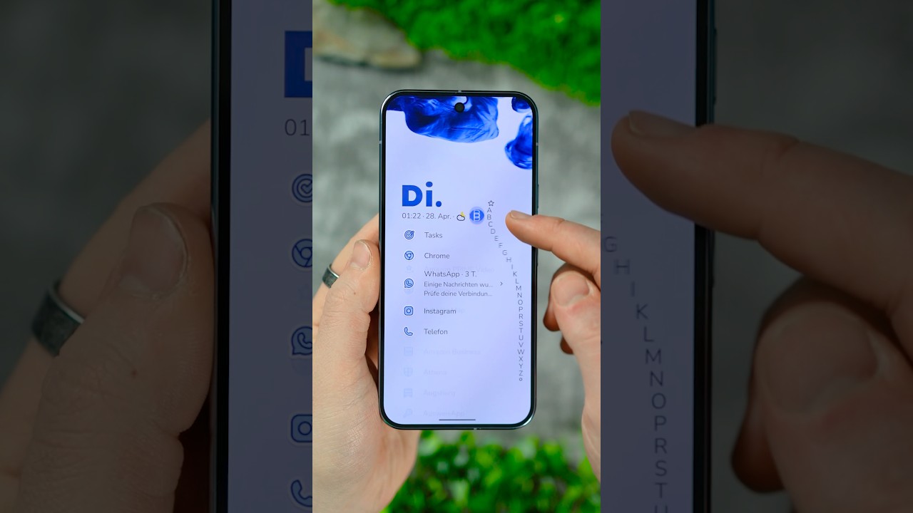 📲 Komplett NEUER Homescreen: So wird dein Handy endlich clean | DasIstJay | #Shorts