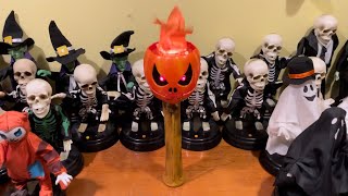 Details Gemmy 2004 Lighted Flaming Pumpkin Torch Guide