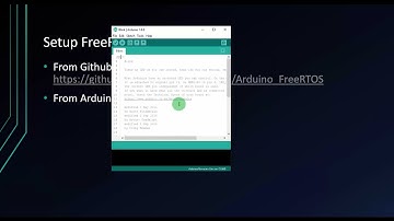 How to use FreeRTOS with Arduino