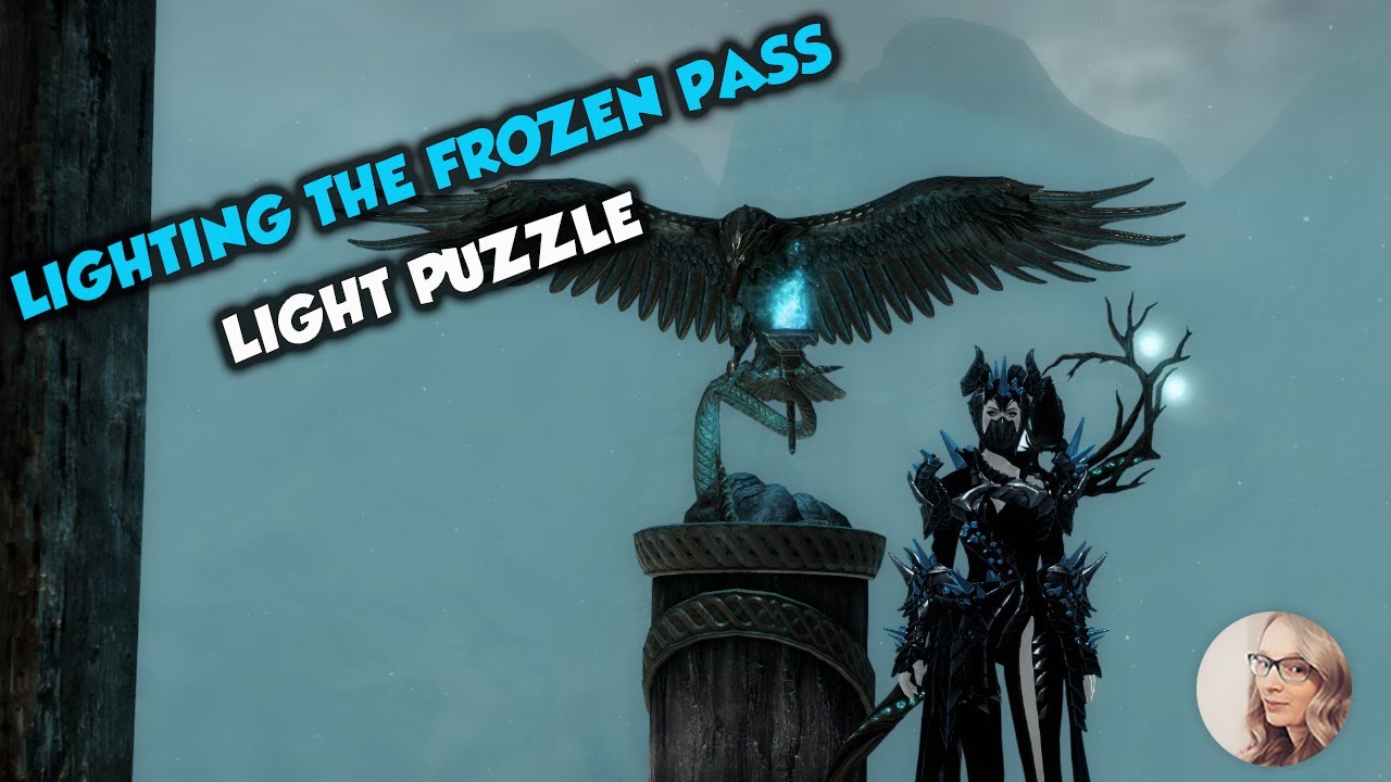 GW2 Lighting the Frozen Pass Light Puzzle YouTube