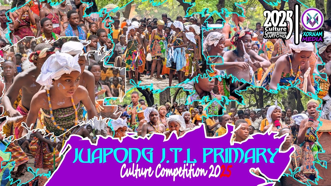 Основное выступление Juapong J.T.L на культурном конкурсе 2025 года