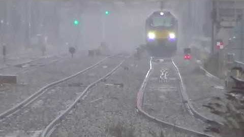 DRS 88001 Passing Tamworth Working 1Z05 - 10/02/2018