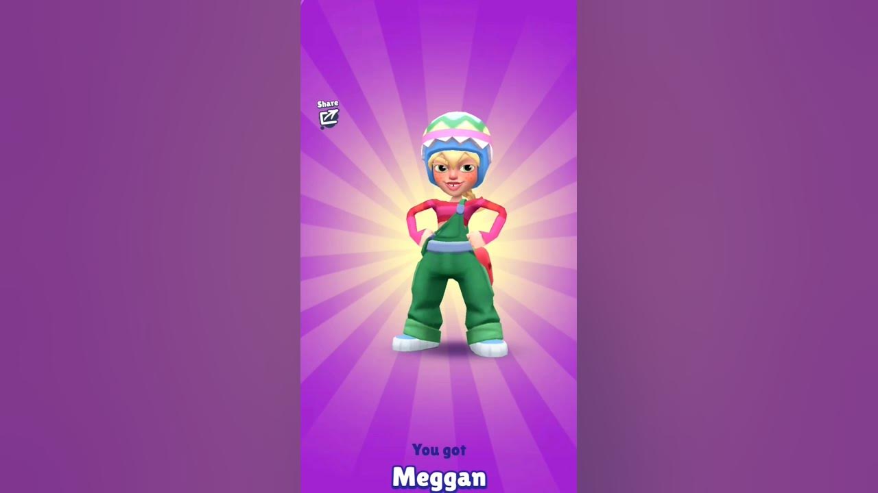 How To Get Subway Surfers Meggan Character subwaysurfers shorts how-to-get-subway-surfers-meggan-character-subwaysurfers-shorts