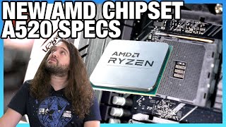 AMD's New Budget Chipset: A520 Specs Comparison vs. B550, A320, X570, \& More