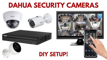 Dahua Security Cameras DIY Setup