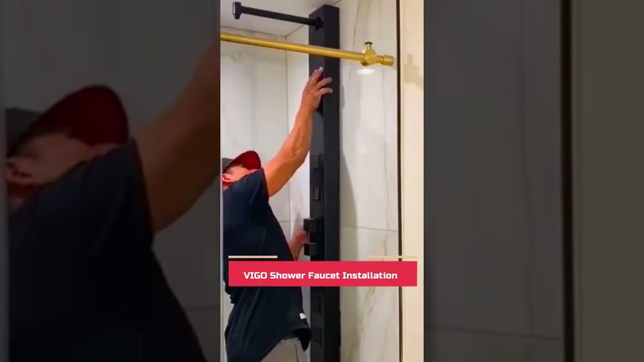 VIGO Shower Faucet Installation 