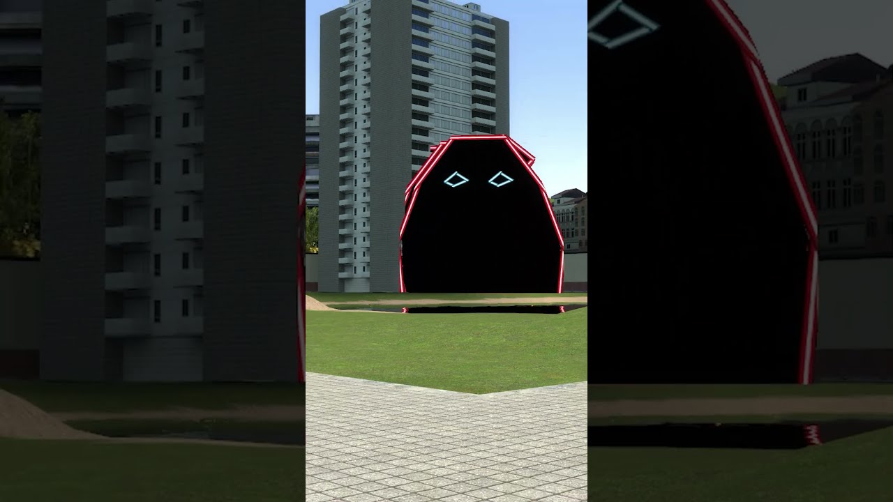 GIANT NEON MUNCI TRIED TO HIDE In GMod Shorts