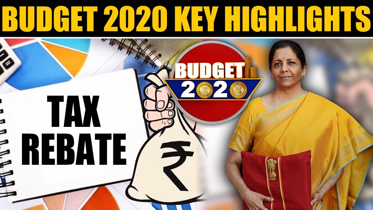 budget-2020-tax-rebate-key-highlights-oneindia-news-youtube