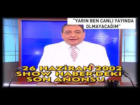 26 Haziran 2002 | Reha Muhtar'ın Show Haber'deki son anonsu