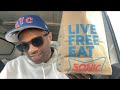 Sonic Double Smasher Meal MukBang