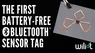 Battery-Free Bluetooth Sensor Tag Demo
