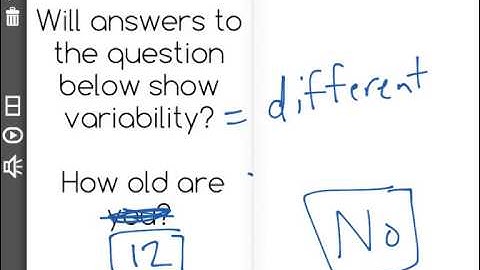 [6.SP.1-1.2] Statistical Questions - Common Core Standard