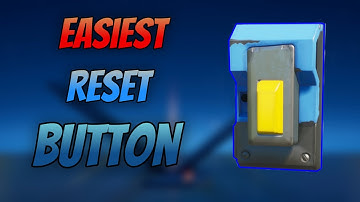 How To Make a 1v1 Build RESET BUTTON - Very Easy Tutorial - Fortnite Creative/Reset Button Chapter 2