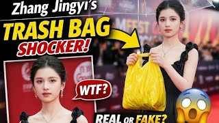 Why Did Zhang Jingyi Carry A Trash Bag On Red Carpet?