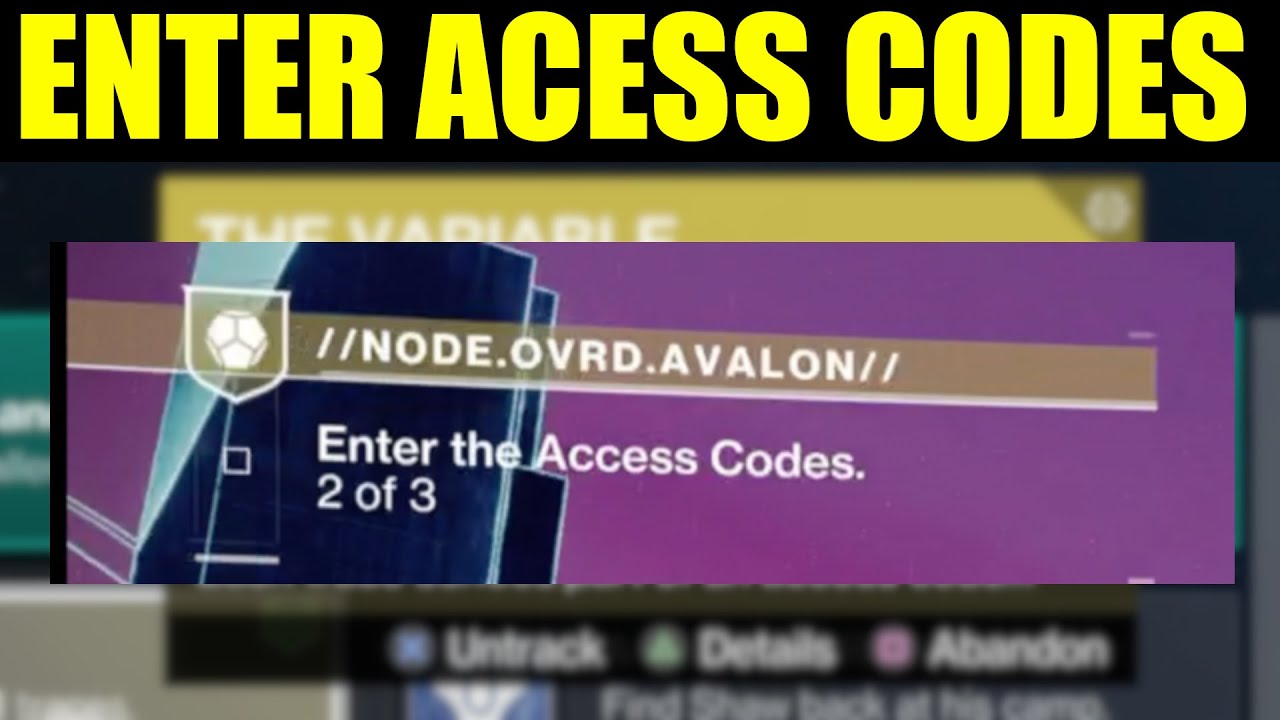 how-to-enter-the-access-codes-destiny-2-node-ovr-avalo-the-variable-exotic-quest-guide-youtube