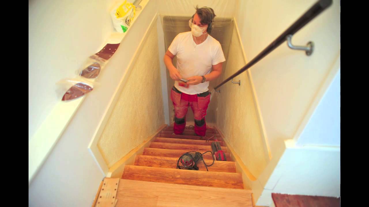 Timelapse work slipa trappan youtube