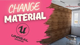 UE5 | Change the Material BluePrint | Tutorial for ArchVis