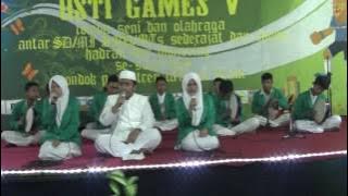 Peserta lomba hadroh 7 dalam acara OSTI GAMES ke V pondok pesantren ta'mirul islam surakarta
