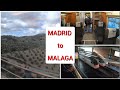 Madrid to Malaga with Renfe Ave, First class 4K