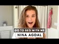 Model Nina Agdal's #StayHome Nighttime Skincare Routine | Go To Bed With Me | Harper's BAZAAR