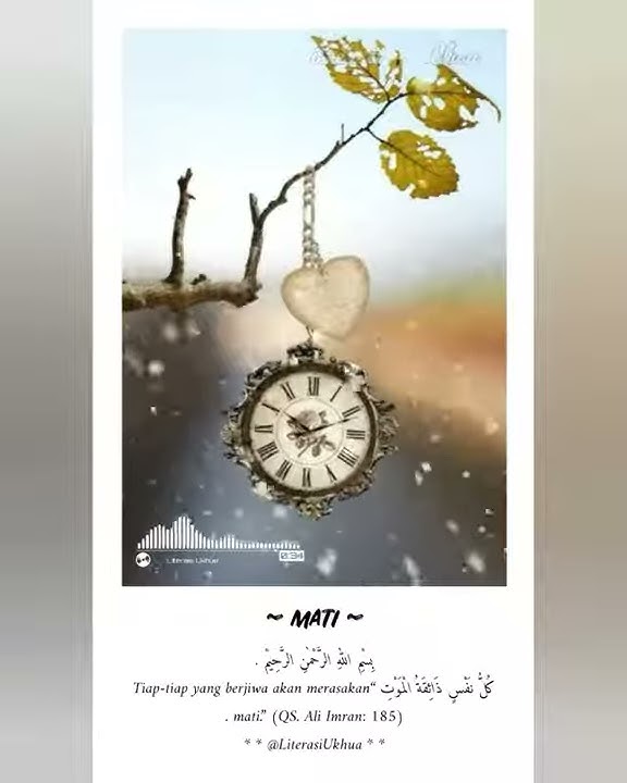 Akhir dari segalanya - (SB. Literasiukhua)