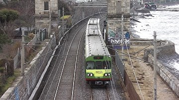 8300 Class DART Train number 8337 - Blackrock, Southbound