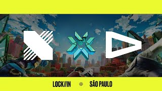 DRX x LOUD (Mapa 1: Pearl) | VALORANT LOCK//IN São Paulo