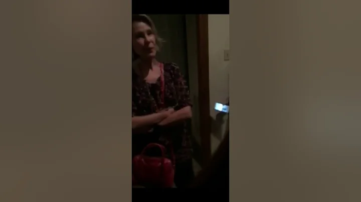 Connie Bernard trespassing and choking youth