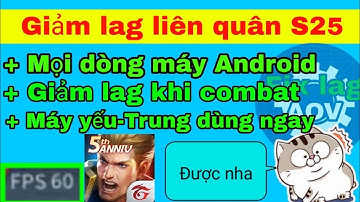 Fix lag data mùa 25 - Tối ưu hoá, giảm lag liên quân cho máy yếu