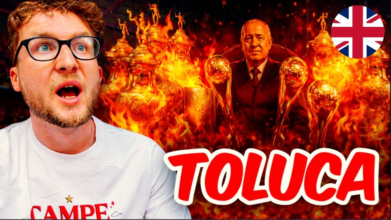 English football visits the Estadio Nemesio Diez (Toluca)