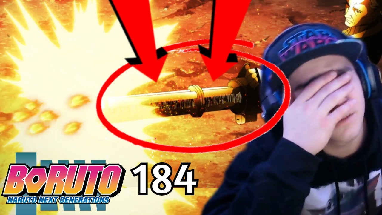 Boruto Ep 184 - CHAKRA MINIGUN???? | Review/Reaction