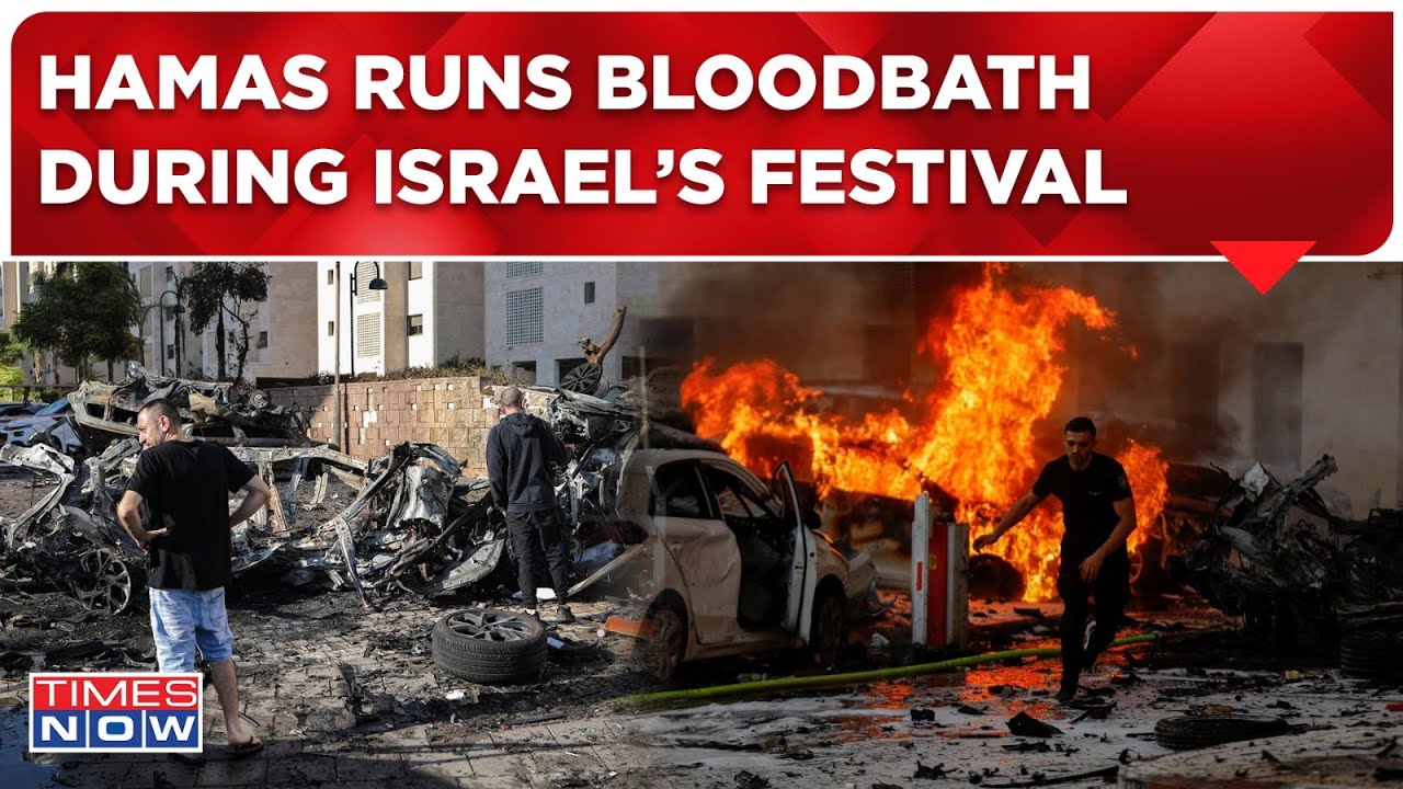 ⁣Israel-Palestine War Day 2 Live | Hamas Begins Bloodbath With 'Op Al-Aqsa Flood' On Torah 