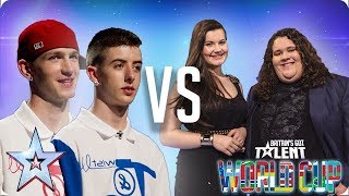 twist pulse vs jonathan charlotte britains got talent world