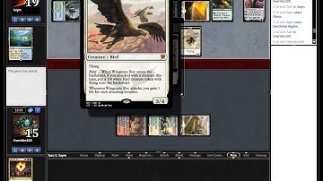 MTGO - Standard Commentary - Bant Megamorph vs Abzan Midrange