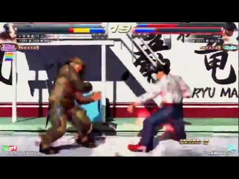 Tekken Tag 2 Unlimited Knee Bruce Bryan Vs Hao Feng Jin Part 1 
