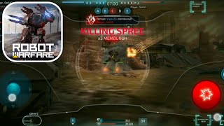 Robot Warfare: Mech Battle | Android Gameplay screenshot 1