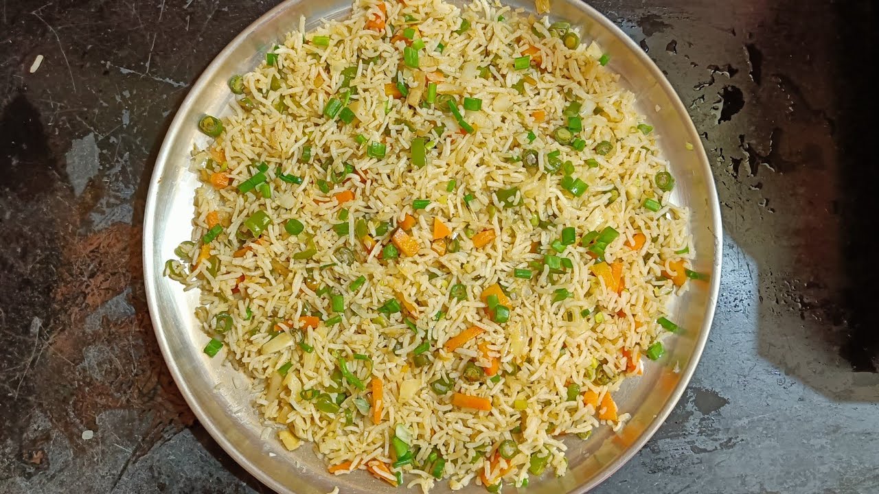 veg fried riceசூப்பரா காய்கறிகள் போட்டு வறுத்த சாதம் ரெடிRestaurant
