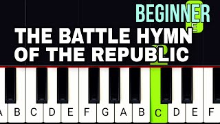 Battle Hymn of the Republic | BEGINNER Piano Tutorial
