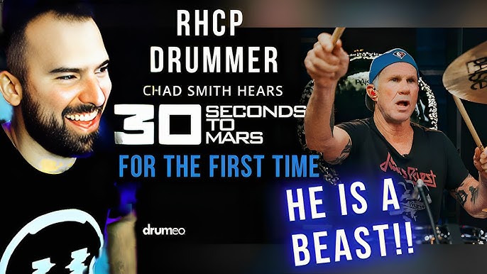 Chad Smith hears 30 Seconds To Mars for the first time 🤯 Take a sneak, Chad Smith 30 Seconds To Mars