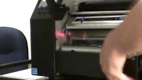 Printronix T5000 changing labels, ribbon and printhead