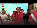Momen Jokowi Ajak Menteri Nobar Timnas U-23 VS Uzbekistan