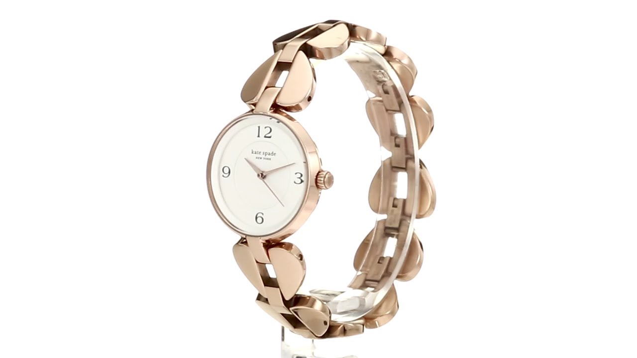 Kate Spade New York 30 mm Annadale Watch - KSW1527 SKU: 9272733 - YouTube