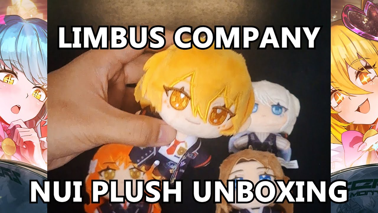 Unboxing the Limbus Company Nui Plushes extracted using 1300 Lunacy IRL